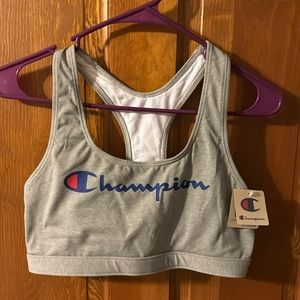 Champion Grey Sports Bra NWT